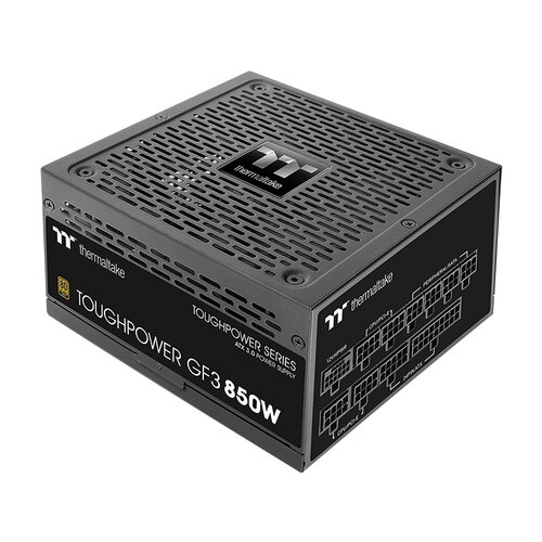 Fuente de Poder Thermaltake Toughpower GF3 850W ATX 3.0 80 Plus Gold Totalmente Modular Fuente de Poder Thermaltake Toughpower GF3 850W ATX 3.0 80 Plus Gold Totalmente Modular