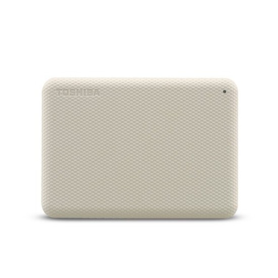 Disco Duro Externo Toshiba Canvio Advance - 1TB - USB - Windows/Mac - Blanco - HDTCA10XW3AA