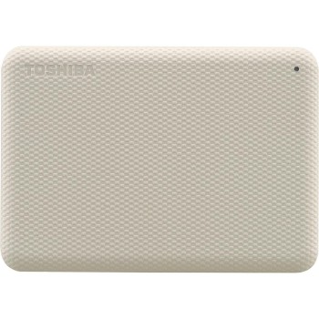 Disco Duro Externo Toshiba Canvio Advance - 2TB - USB 3.0 - Windows/Mac - Blanco - HDTCA20XW3AA