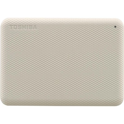 Disco Duro Externo Toshiba Canvio Advance - 2TB - USB 3.0 - Windows/Mac - Blanco - HDTCA20XW3AA