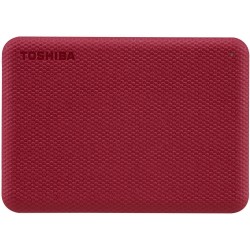 Disco Duro Externo Toshiba Canvio Advance 4TB USB 3.0 Rojo HDTCA40XR3CA