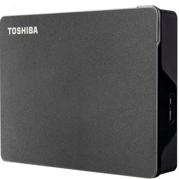 Disco Duro Externo Toshiba Canvio Gaming 4TB USB 3.2 Negro HDTX140XK3CA
