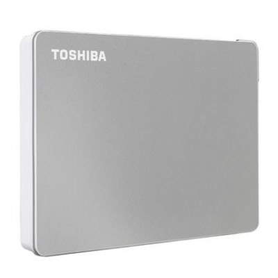 Disco Duro Externo Toshiba Canvio Flex - 2.5" - 4TB - SATA III - Plata - HDTX140XSCAA