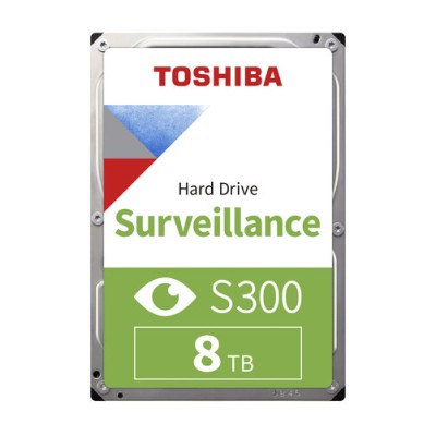 Disco Duro Interno Toshiba S300 - 3.5" - 8TB - SATA 3 - 7200 RPM - HDWT380UZSVAR