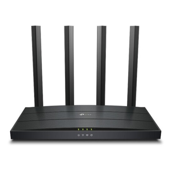 Router TP-LINK ARCHER AX12 - 2.4/5GHz - 300/1201 Mbps - 3 RJ-45 - 4 Antenas - ARCHER AX12