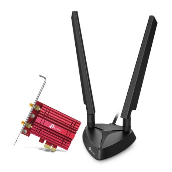 Adaptador TP-LINK Archer TXE75E - Inalámbrico - PCIe - Wi-Fi 6E - Bluetooth 5.2 - Archer TXE75E