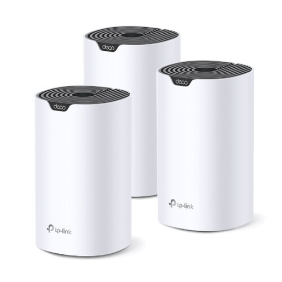 Sistema de Wi-Fi TP-Link Deco S7 - 2.4/5 GHz - 600/1300 Mbps - 3x RJ-45 - 3 Piezas - Deco S7(3-pack)