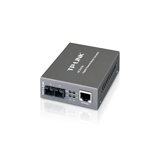 Convertidor TP-LINK - SC - RJ-45 - Monomodo - MC112CS