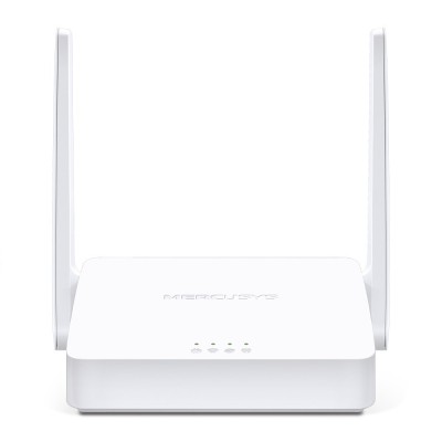 Router MERCUSYS MW302R - 2,4 GHz - 300 Mbit/s - 3x RJ-45 - 2 Antenas - MW302R