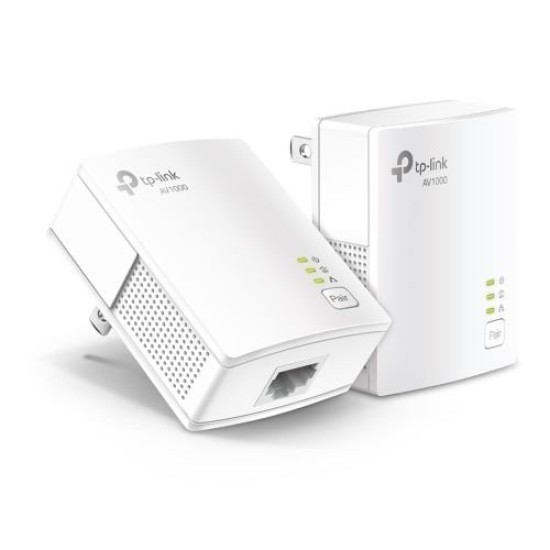 Kit de Extensor de Rango TP-LINK PowerLine - 1000 Mbit/s - 1x RJ-45 - TL-PA7017 KIT