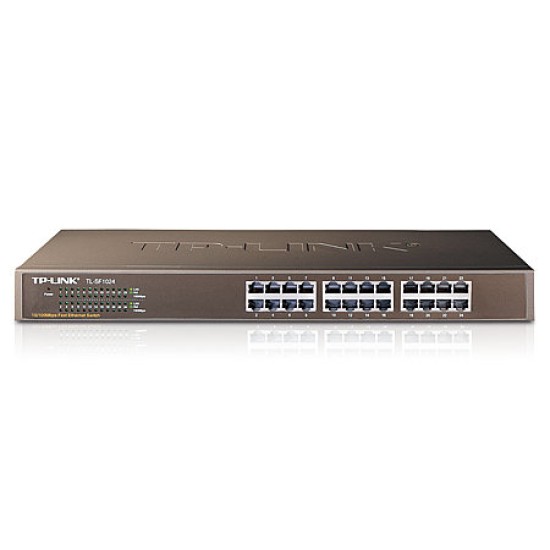 Switch TP-Link SF1024 - 24 Puertos - Fast Ethernet - No Gestionado - TL-SF1024