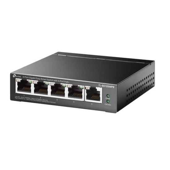 Switch TP-LINK TL-SG105MPE - 5 Puertos - Gigabit - TL-SG105MPE