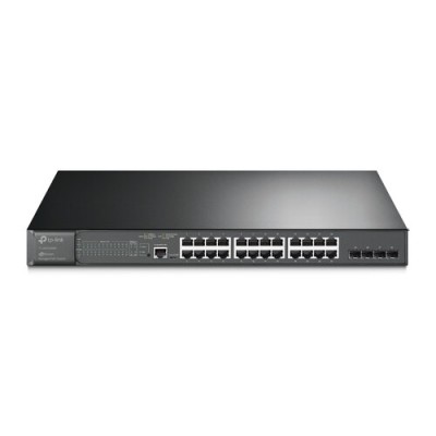 Switch TP-LINK JetStream - 28 Puertos - Gigabit - 4 SFP - PoE+ - Gestionado - TL-SG3428MP