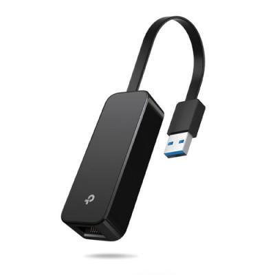 Adaptador de Red TP-LINK UE306 - USB a RJ-45 - Negro - UE306