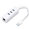 HUB USB TP-LINK UE330 - 3x USB 3.0 - RJ-45 - Blanco - UE330 HUB USB TP-LINK UE330 - 3x USB 3.0 - RJ-45 - Blanco - UE330