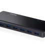 HUB TP-LINK UH720 - 7 Puertos USB 3.0 - Negro - UH720