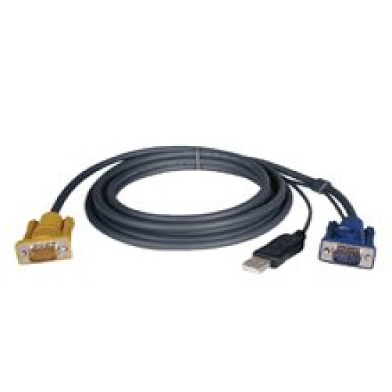 Cable KVM Tripp Lite - VGA a USB-A - VGA - 1.8M - Para B020 - P776-006