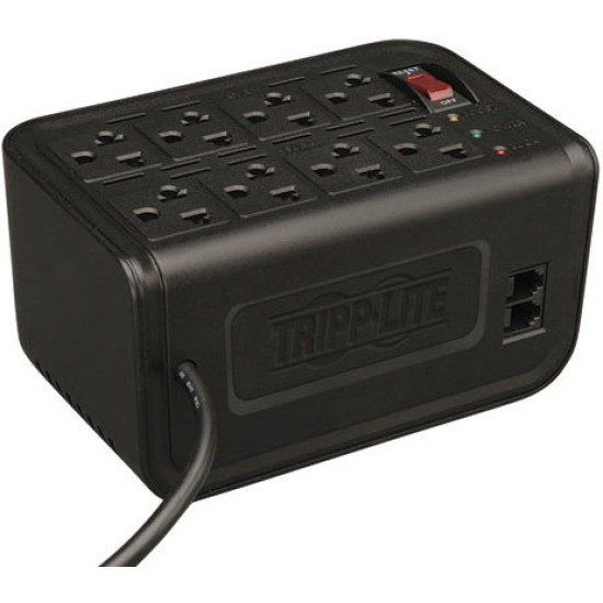 Regulador Tripp Lite - 1200VA - 8 Contactos - VR1208R