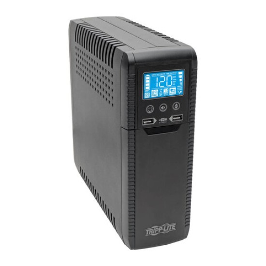 UPS Tripp Lite - 1000VA/600W - 8 Contactos - Línea interactiva - LCD - AVR - ECO1000LCD