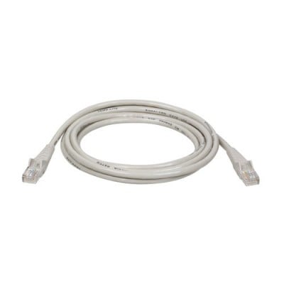 Cat5e 350mhz Snagless Patch Cable RJ45 M/m Gray 10-ft - N001-010-GY