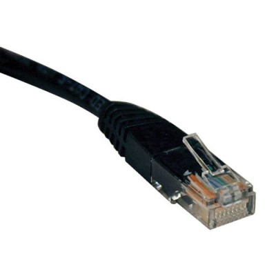 Cable de Red Tripp Lite - Cat5e - RJ-45 - 4.5M - Negro - N002-015-BK