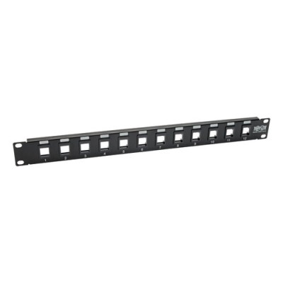 Panel de Parcheo Tripp Lite - Cat5e - 12 puertos - N062-012-KJ