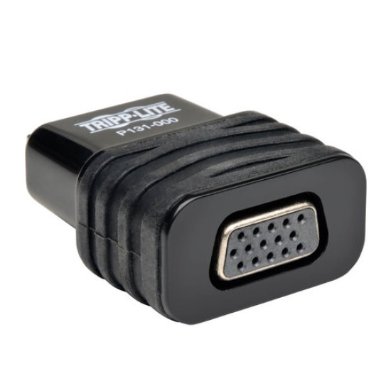 Convertidor Tripp Lite P131-000 - HDMI a VGA - Macho/Hembra - Negro - P131-000