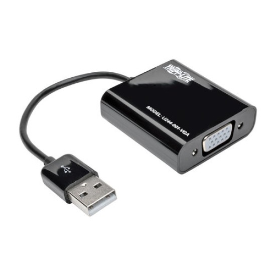 Adaptador Tripp Lite VGA  USB 2.0 a Tarjeta Grafica Externa - U244-001-VGA