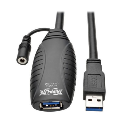 Cable Repetidor de Extension Activo Tripp Lite U330-15M - USB 3.0 - 15 Mts - U330-15M