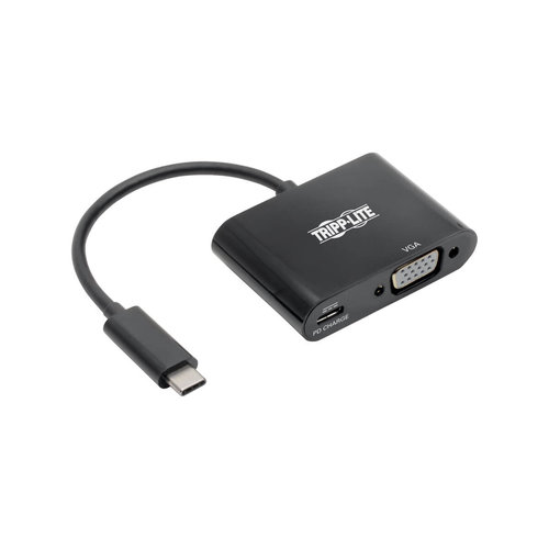 Adaptador USB a VGA Tripp Lite 1080p Negro Modelo U444-06N-VB-C