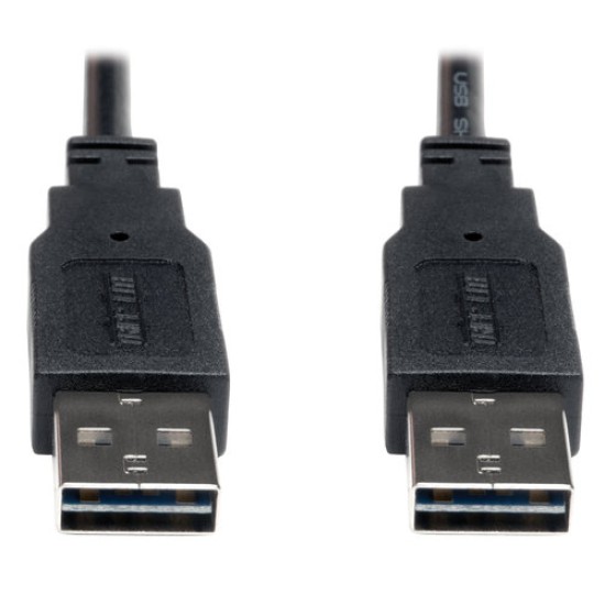 Cable Tripp Lite UR020-003 - USB 2.0 - 91 cm - Negro - UR020-003