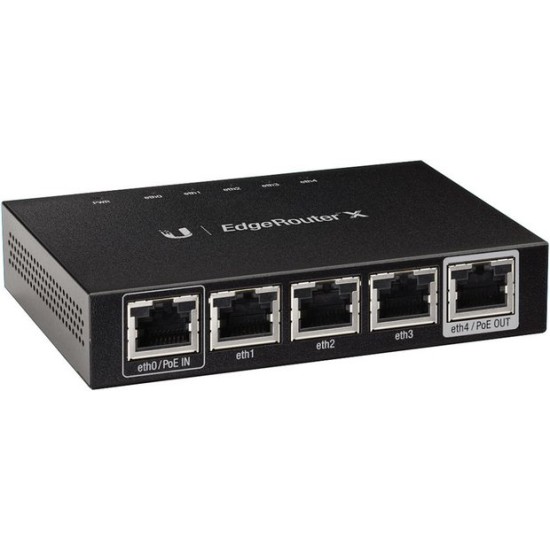 Router Ubiquiti EdgeRouter X - 5 puertos - Gigabit - ER-X