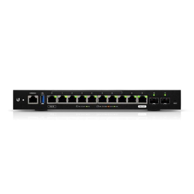 Router Ubiquiti EdgeRouter 12 - 10 Puertos - Gigabit - 2 SFP - ER-12