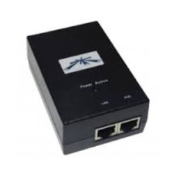 Inyector PoE Ubiquiti 48V 24W Gigabit 2 Puertos RJ-45 Modelo POE-48-24W-G Inyector PoE Ubiquiti 48V 24W Gigabit 2 Puertos RJ-45 Modelo POE-48-24W-G