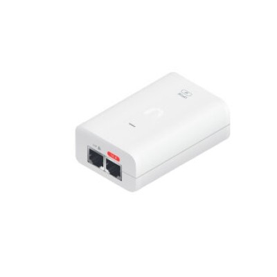 Inyector Ubiquiti UniFi - 2x RJ-45 - PoE - Gigabit - 48V - U-POE-AF