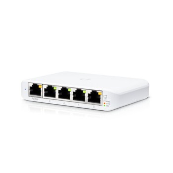 Switch Ubiquiti UniFi USW Flex Mini - 5 Puertos - Gigabit - PoE - Gestionado - USW-FLEX-MINI