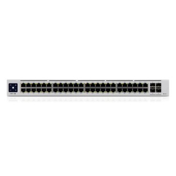 Switch Ubiquiti UniFi Switch PRO 48 PoE - 48 Puertos - Gigabit - 4 SFP - PoE - Gestionado - USW-PRO-48-POE
