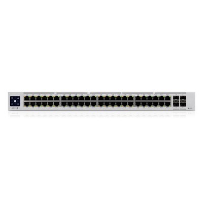 Switch Ubiquiti UniFi Switch PRO 48 PoE - 48 Puertos - Gigabit - 4 SFP - PoE - Gestionado - USW-PRO-48-POE