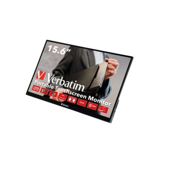 Monitor Verbatim PMT-15 - 15.6" - Full HD - HDMI - USB-C - 49592