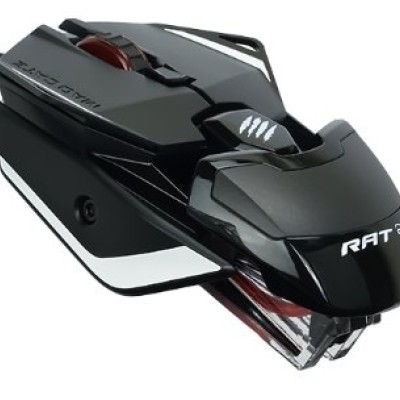 Mouse Gamer Verbatim The Authentic R.A.T. 2+ - Alámbrico - USB - Negro - MR02MCAMBL00