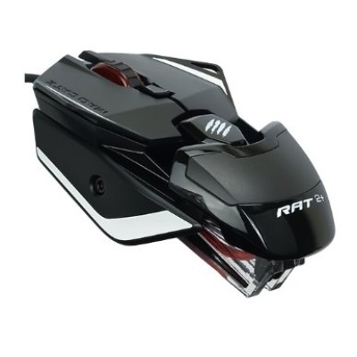 Mouse Gamer Verbatim The Authentic R.A.T. 2+ - Alámbrico - USB - Negro - MR02MCAMBL00