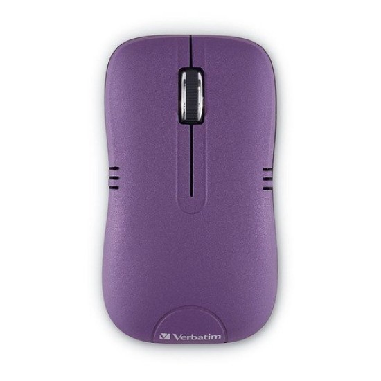 Mouse Verbatim 99781 - Inalámbrico - USB - Morado - 99781