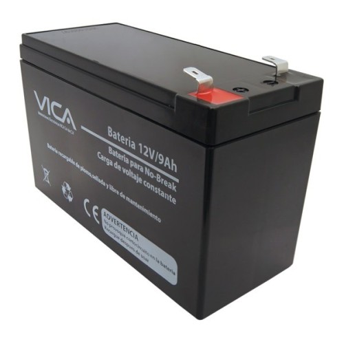 Batería VICA VIC12-9A 12V 9AH para No-Break - Modelo 9 AH
