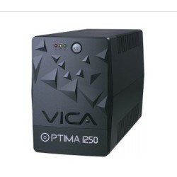 UPS VICA Optima 1250 - 1250VA/600W - 8 Contactos - Protección para Equipos