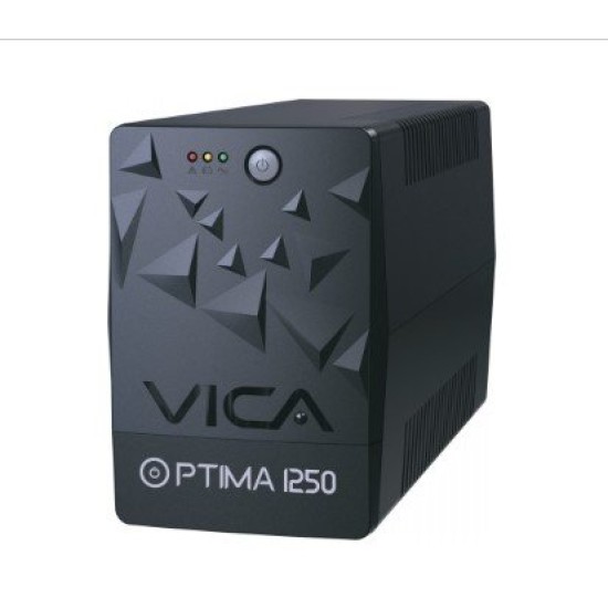 UPS VICA Optima 1250 - 1250VA/600W - 8 Contactos - OPTIMA 1250