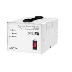 Regulador de Voltaje VICA PROTECT 3K 3000VA/1800W con 4 Contactos