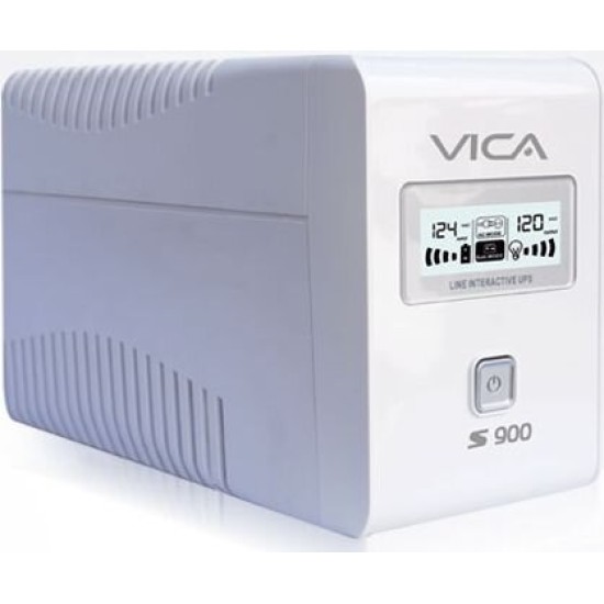 UPS VICA S900 - 900VA/550W - 6 Contactos - LCD - S900