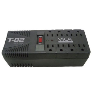 Regulador VICA - 1200VA/700W - 8 Contactos - T-02