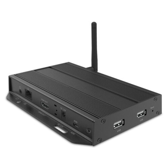 Reproductor Multimedia de Señalización Digital ViewSonic NMP599-W - UHD - 16GB - HDMI - USB - Ethernet - Transmisión Digital - NMP599-W