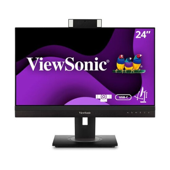 Monitor ViewSonic VG2456V - 24" - Full HD - DisplayPort - HDMI - USB - Altavoces incorporados - VG2456V
